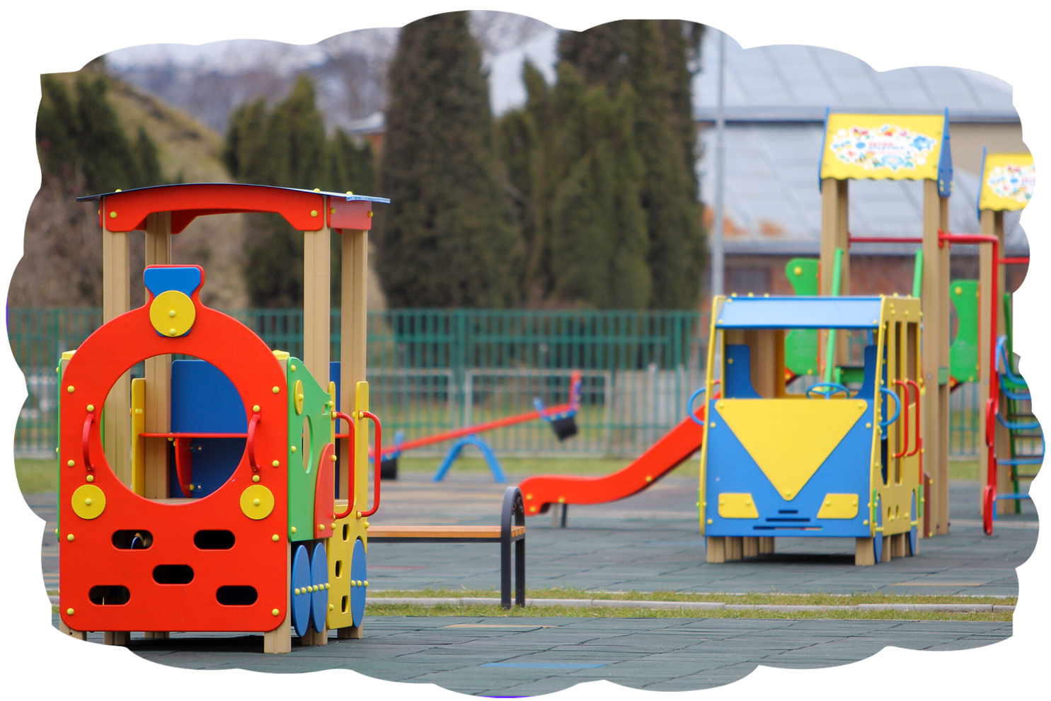 empty deserted playground copy space 2023 11 27 05 18 19 utc