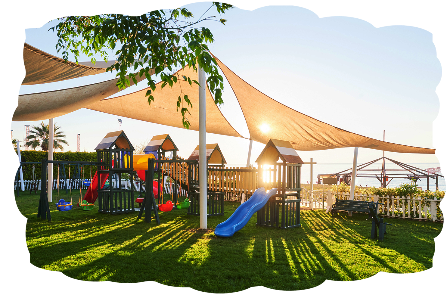 kids play area shades