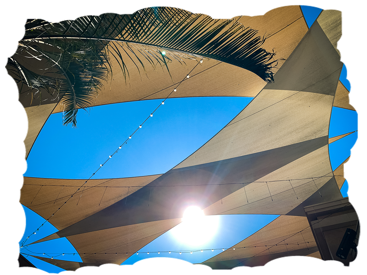 multiple triangle canvas shades under blue sky 2023 11 27 05 12 22 utc